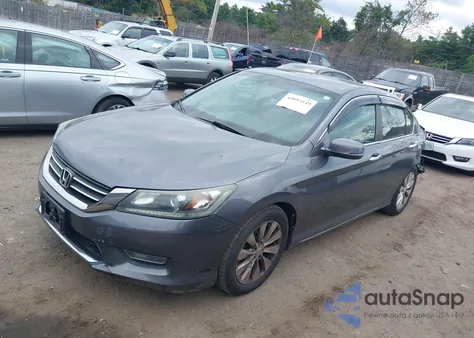2013 Honda Accord Ex-L from USA, damaged, VIN 1HGCR2F86DA095676
